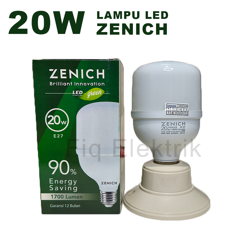 Lampu Led Zenich 20 Watt Lampu Zenich 20w Kualitas Terjamin SNI