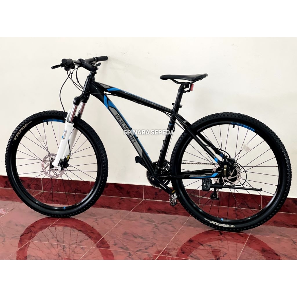 sepeda MTB Polygon xtrada 3 ukuran 27,5 rem hidrolik bekas kondisi terawat siap pakai