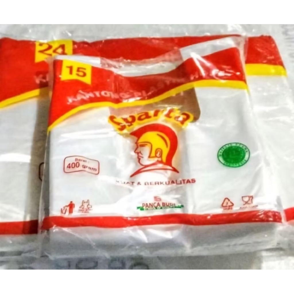 Kantong plastik sparta bening