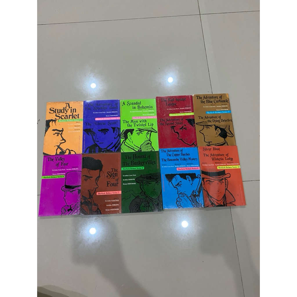 Komik sherlock holmes 1-10 lengkap tamat