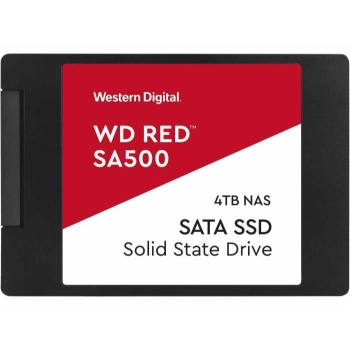 WD SSD RED 4 TB 2.5" SSD WD SSD RED 4TB SA500 3D NAND