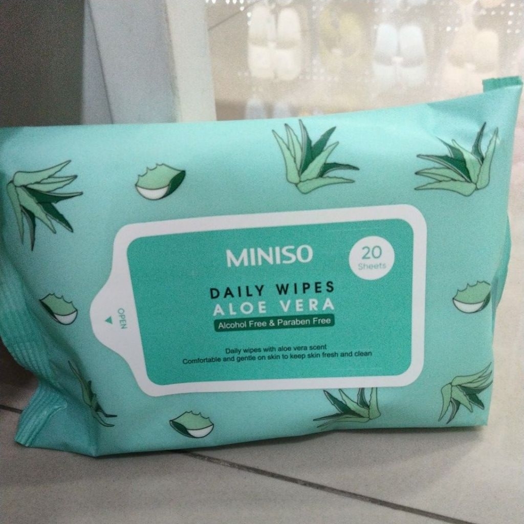 miniso Daily wipes / Tisu basah