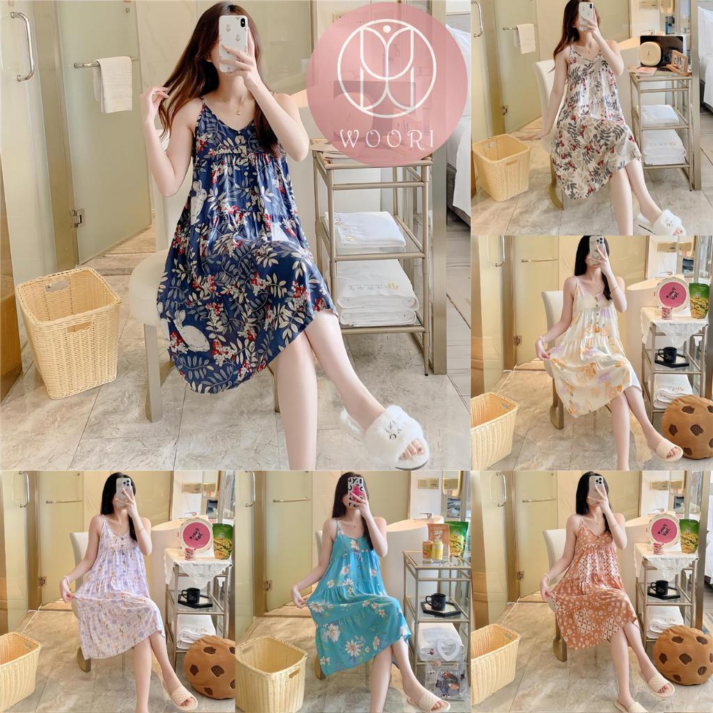 Daster Wanita Dewasa Murah Adem Motif Kekinian  | Daster Wanita Tanpa Lengan