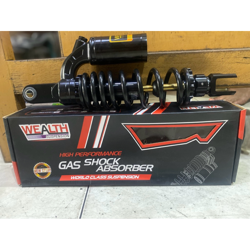 SHOCK WEALTH VARIO TABUNG ATAS BLACK AS GOLD