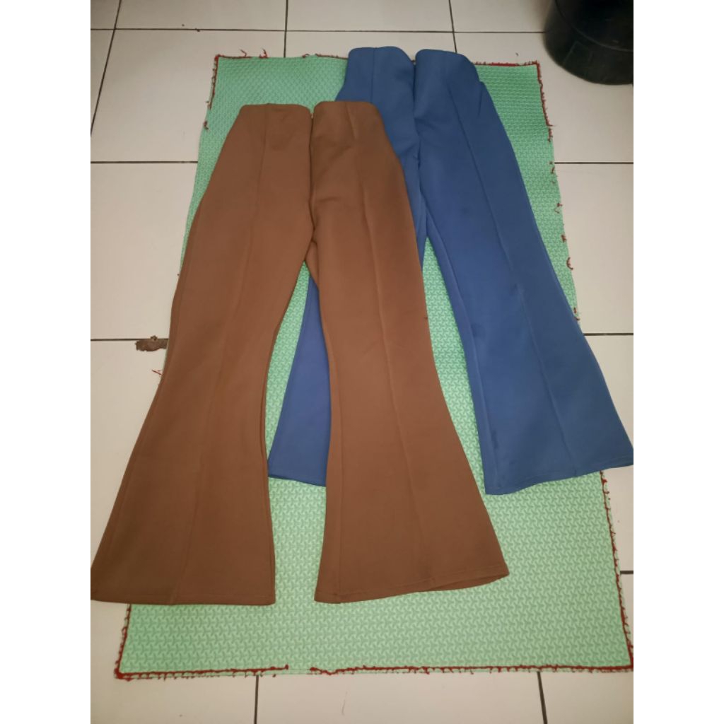 PL celana scuba premium coklat NEW!