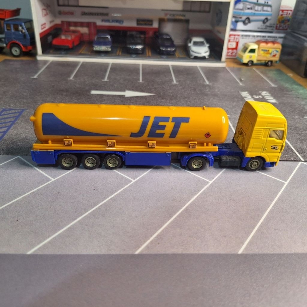 Diecast Siku MAN Tanker Truck Jet 1/64 Rare