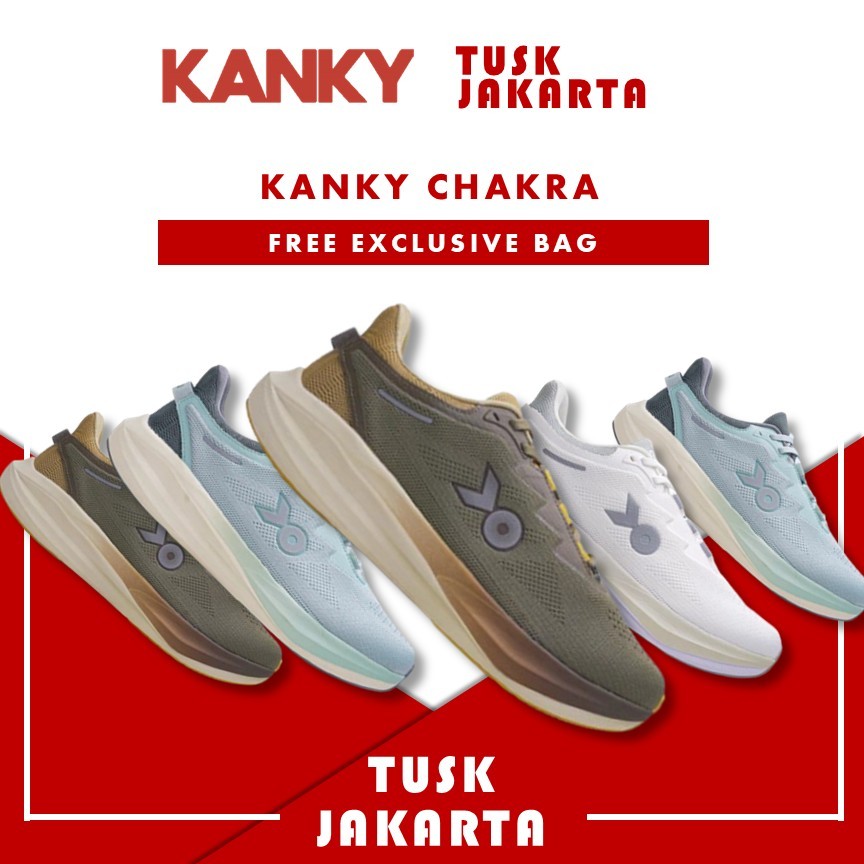 Sepatu Kanky Chakra Original Sepatu Sneakers Kanky Casual Sport Running Pria Wanita