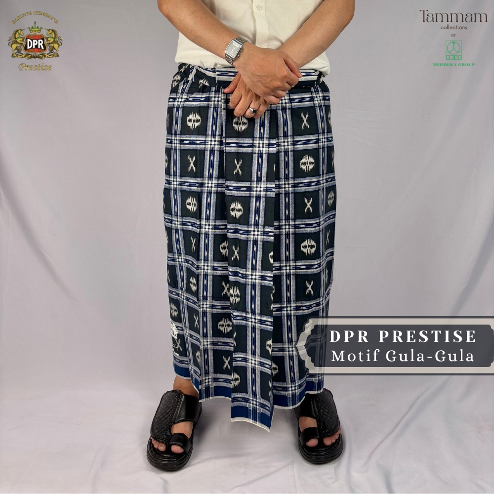 Sarung DPR PRESTISE Motif Gula-Gula Sarung Pria Dewasa Tidak Luntur Tidak Kusut