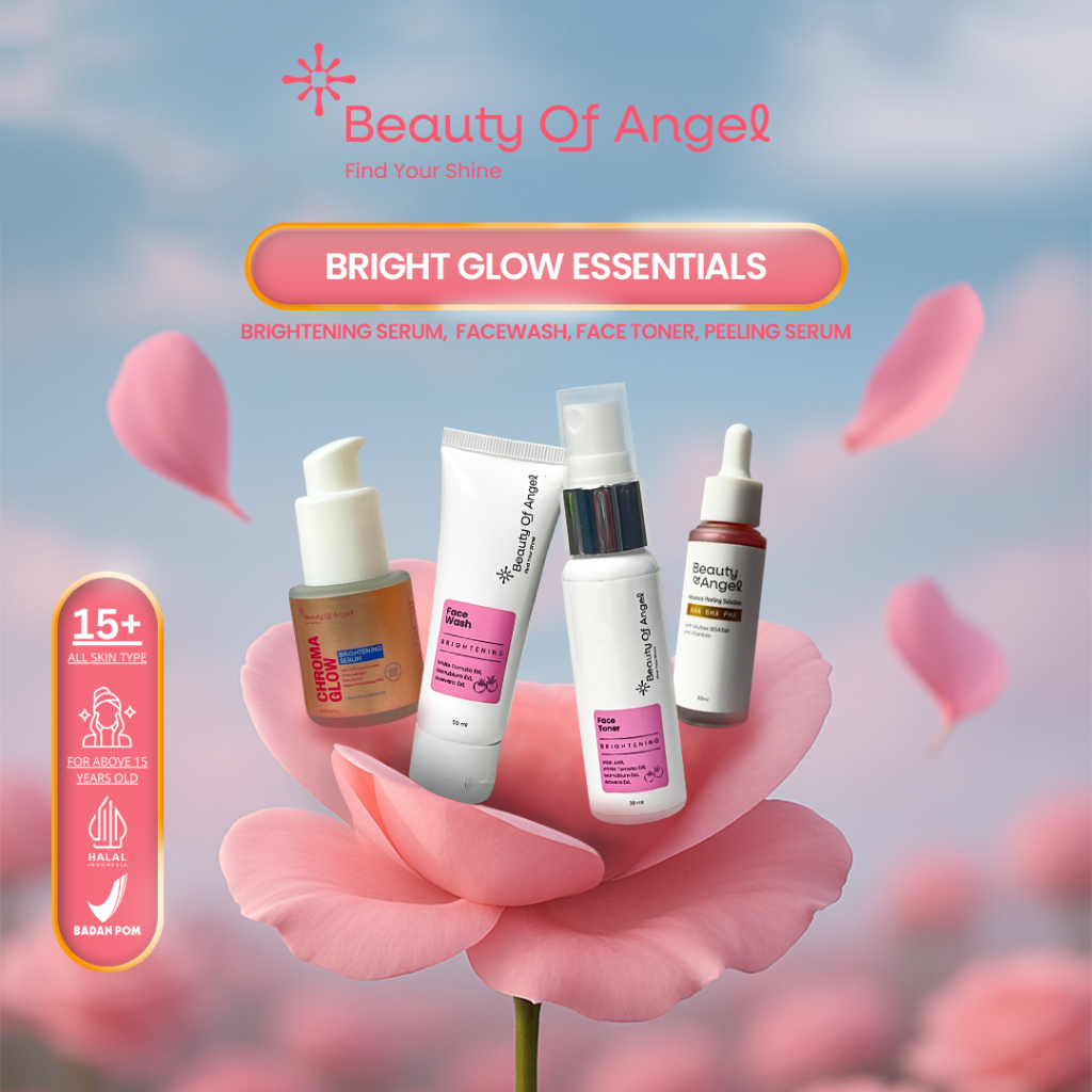 BEAUTY OF ANGEL LOUISSE SCARLETT PAKET KECANTIKAN WHITE TOMATO 4 In 1 Mencerahkan Melembabkan Wajah