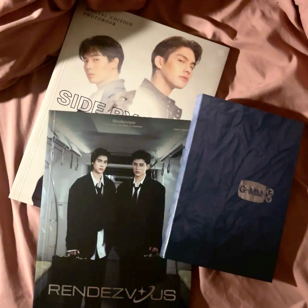 GMMTV THAI - UNSEALED PHOTOBOOK || RENDEZVOUS PONDPHUWIN || SIDE BY SIDE BRIGHTWIN || NOTEBOOK GMMTV