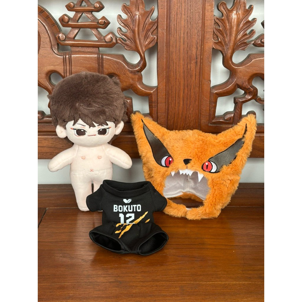 Oikawa 20cm doll - Bokuto MSBY Jersey - Kurama doll hat