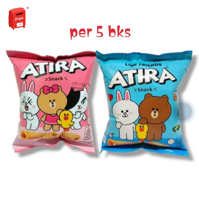 PAKET 5 BUNGKUS Snack atira berhadiah