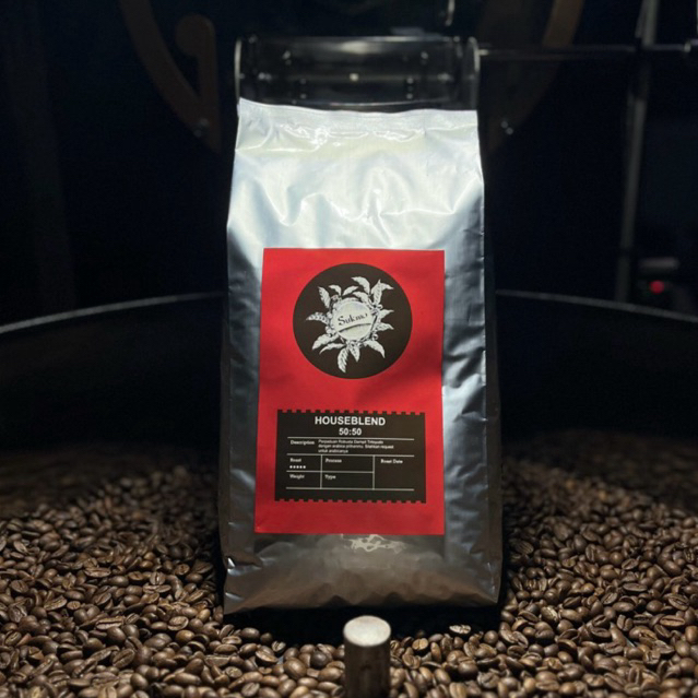 Houseblend 50:50 | Robusta Dampit Dengan Arabica Pilihanmu | BIJI KOPI