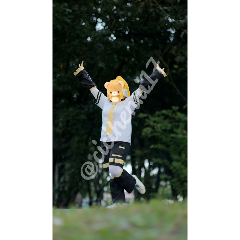 Kostum Cosplay Bekas Kagamine Len Default (Vocaloid)