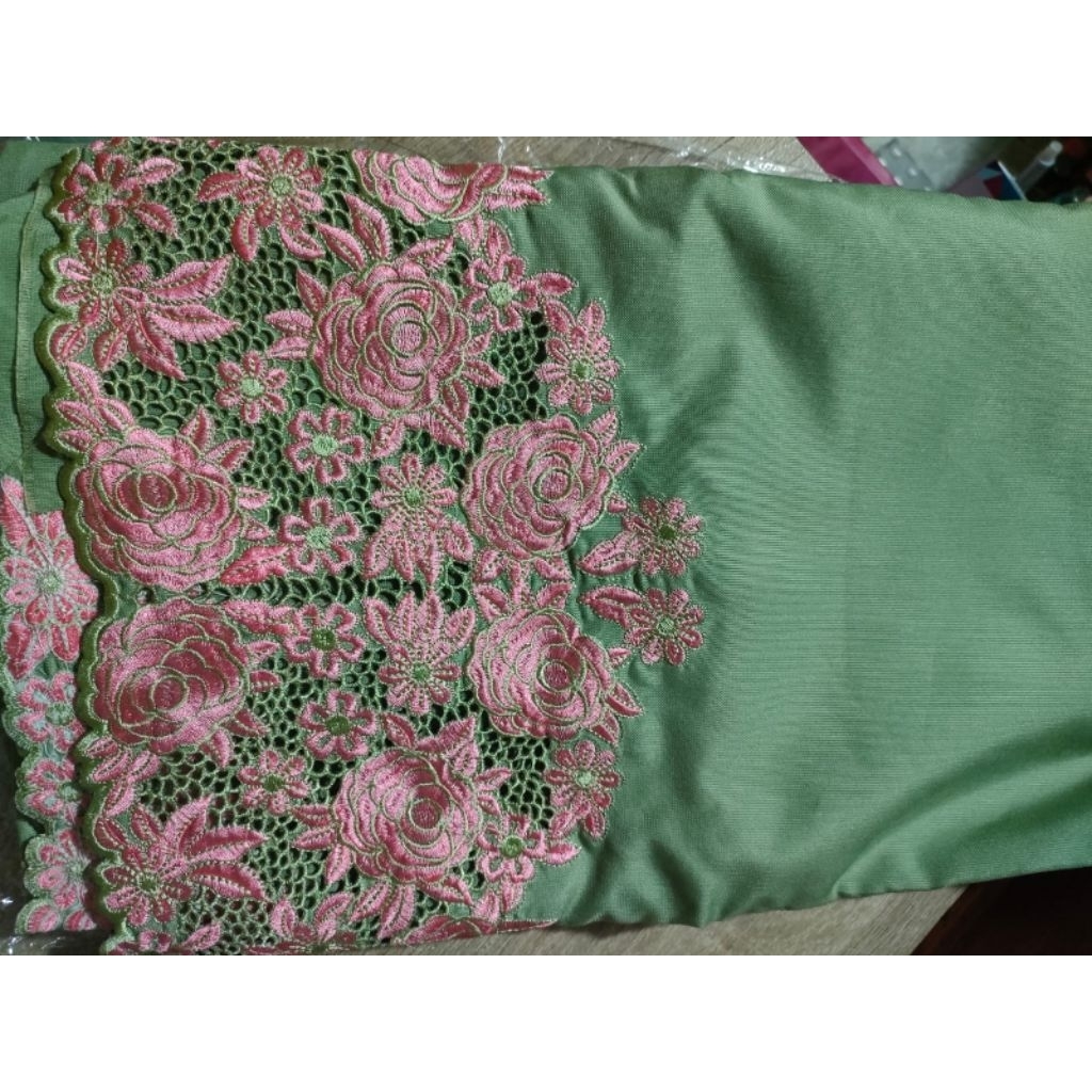 Kain Bakal Baju Bordir Bukittinggi kain cantik berkualitas bordir bunga kain untuk pembuatan baju pr