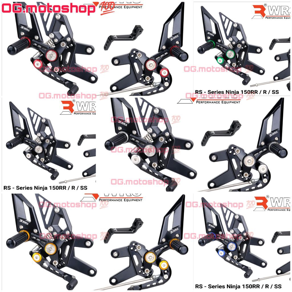 Step Underbone Footstep racing WR3 RS Series Ninja Ninja150 R RR SS
