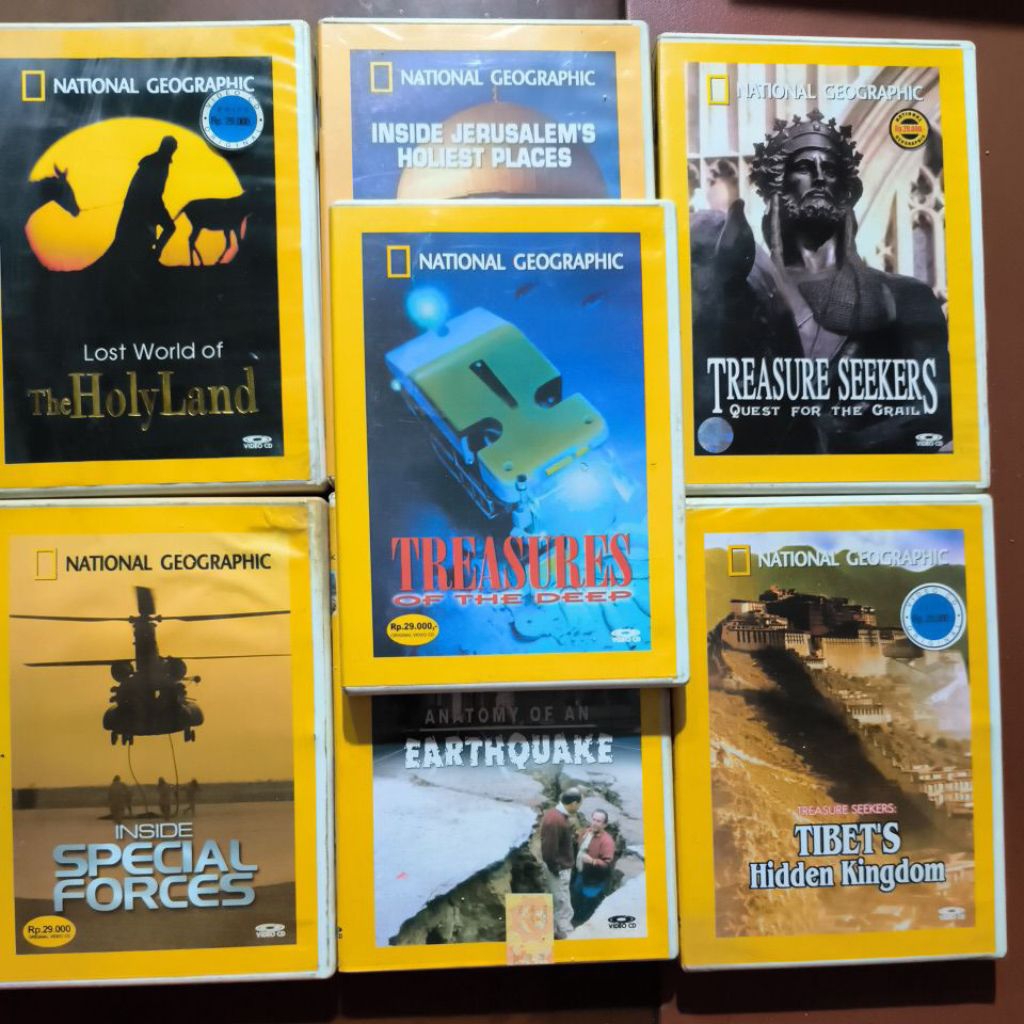 VCD Original NATIONAL GEOGRAPHIC