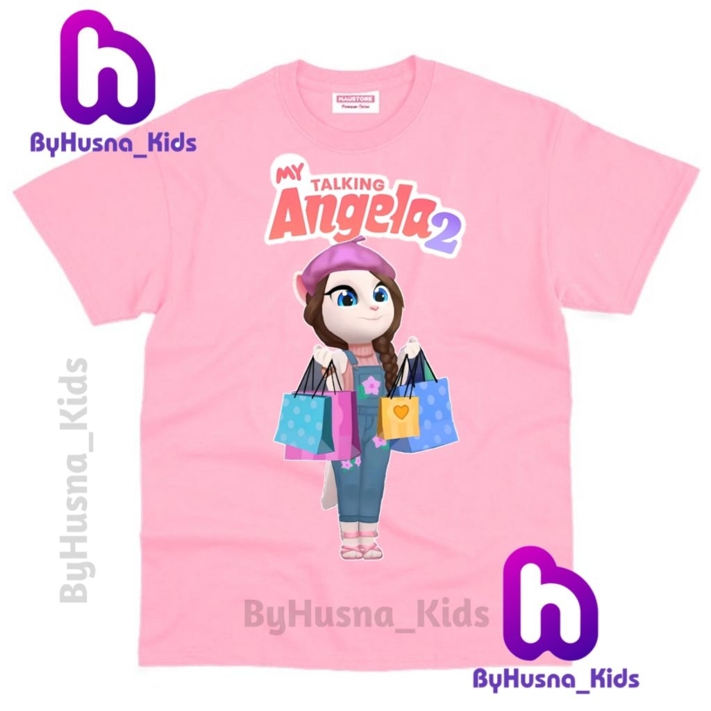 MY TALKING ANGELA  BAJU ANAK KAOS ANAK TALKING TOM HEROES TALKING TOM AND FRIENDS ATASAN ANAK BAHAN 