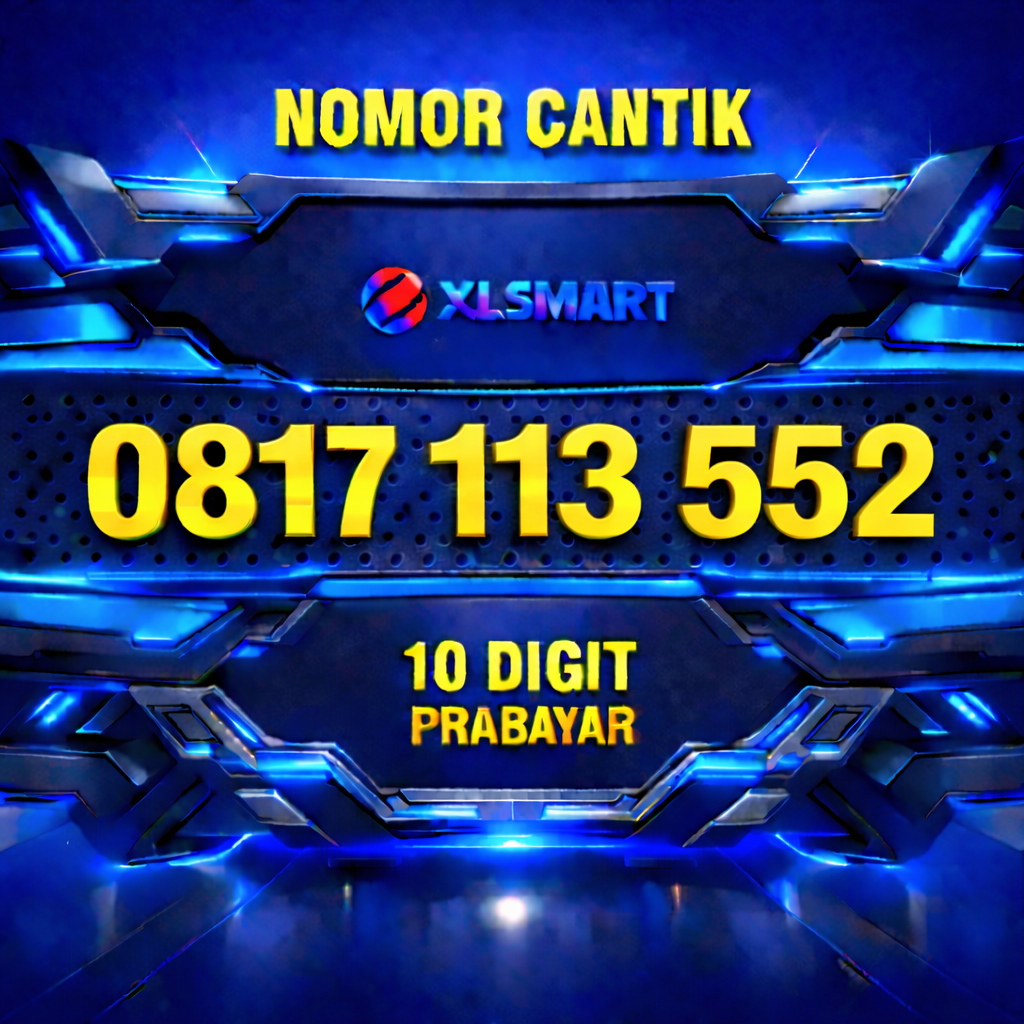 NOMOR CANTIK 10 DIGIT 0817 Kartu Perdana XL 10 Digit 552