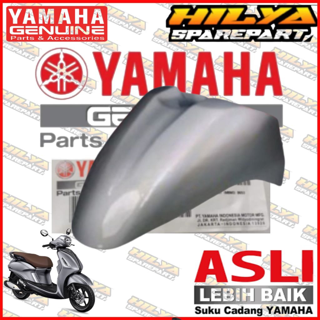 Front Fender Slebor Depan Grand Filano DARK SILVER Ori YGP BJM-F1511-00-P6