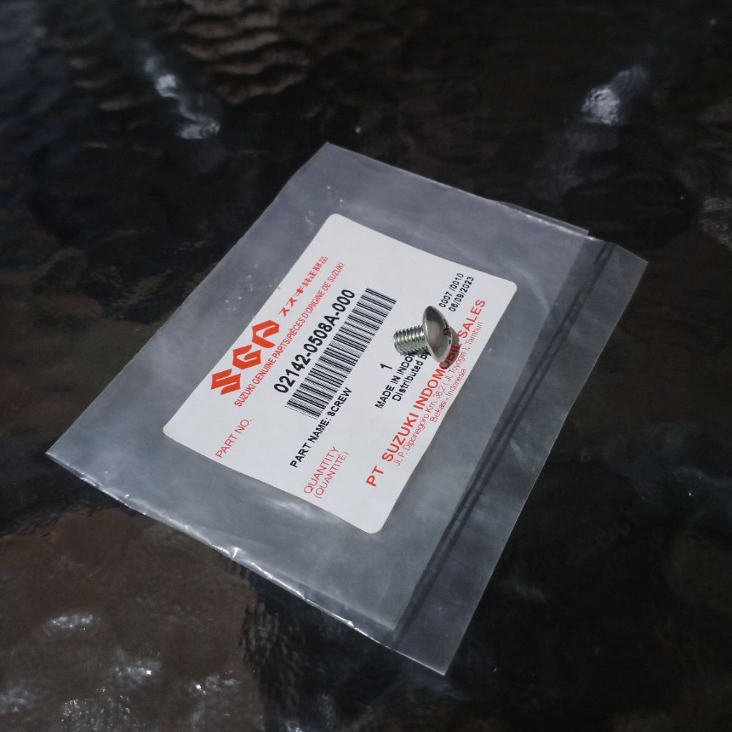 BAUT COVER TUTUP KNALPOT SHOGUN NEW 110 ORIGINAL SGP