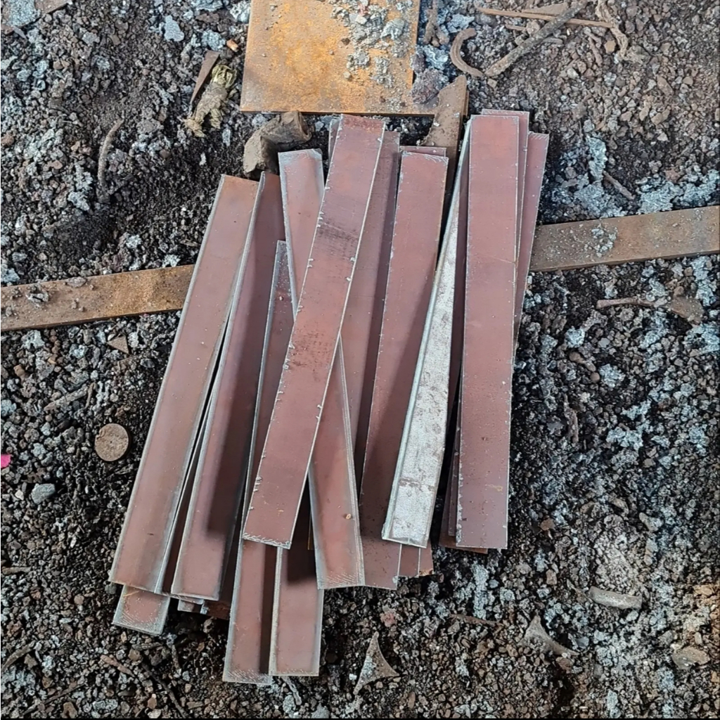 Plat Besi Strip Tebal 16mm 5cm X 10cm - 5cm X 30cm