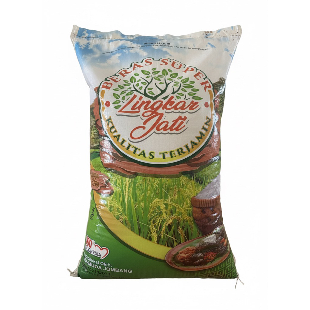Beras LINGKAR JATI 25kg Asli jombang