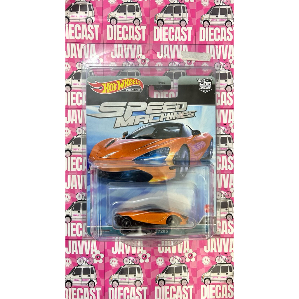 HOT WHEELS MCLAREN 720s SPEED MACHINE PREMIUM