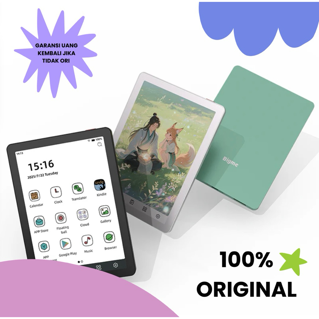 Bigme B6 Color eReader (Android 14OS)