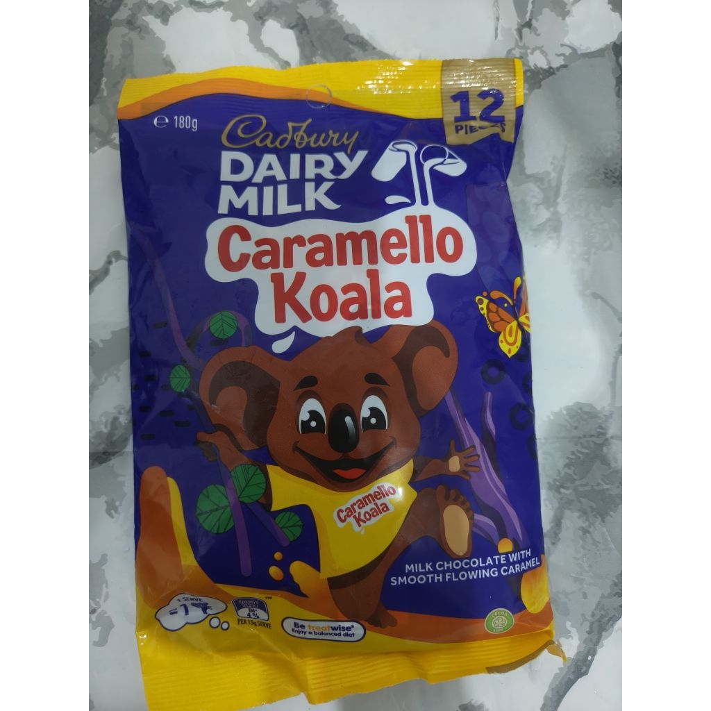 Cadbury Dairy Milk Karamello Koala 12 pcs