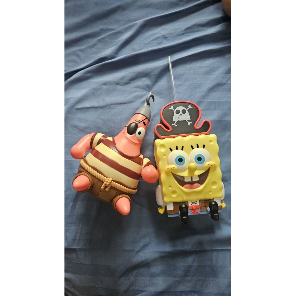 Merchandise XXI Tumbler XXI Spongebob Patrick ORI 100% Seal Plastic