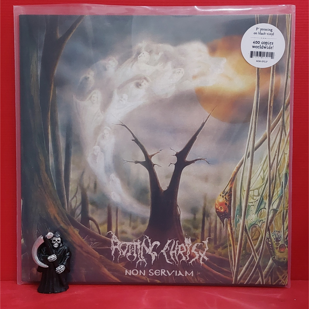 Vinyl Rotting Christ - Non Serviam Piringan Hitam