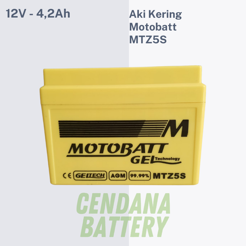 Aki Motor Yamaha R15 Motobatt MTZ5S
