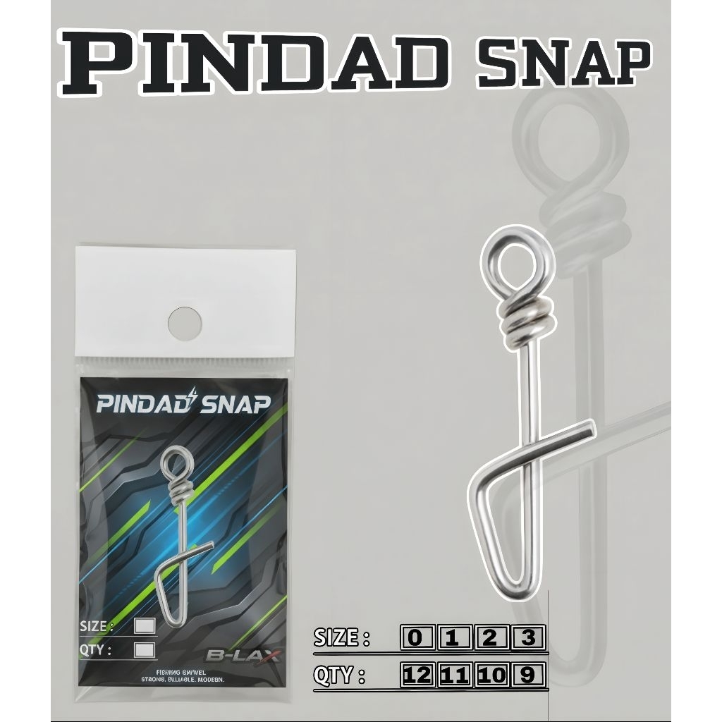 PINDAD SNAP Stainless Steel – Snap Pancing Kuat Anti Karat (Size 0–3)