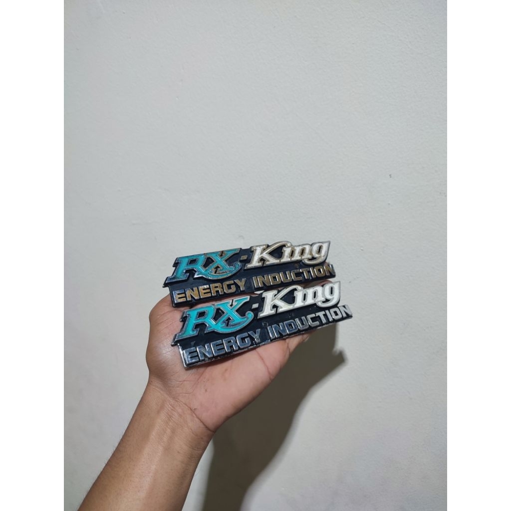 logo emblem bok aki rx king cobra, master 94-97 original copotan