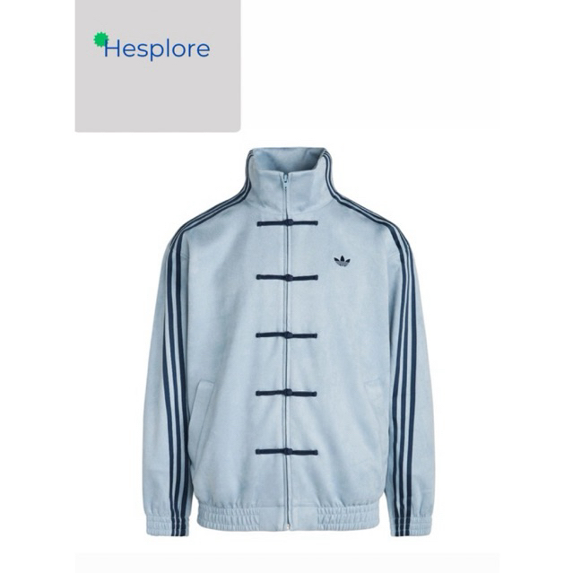 ADIDAS CHEONGSAM CHINESE BLUE JACKET ORIGINAL 100%