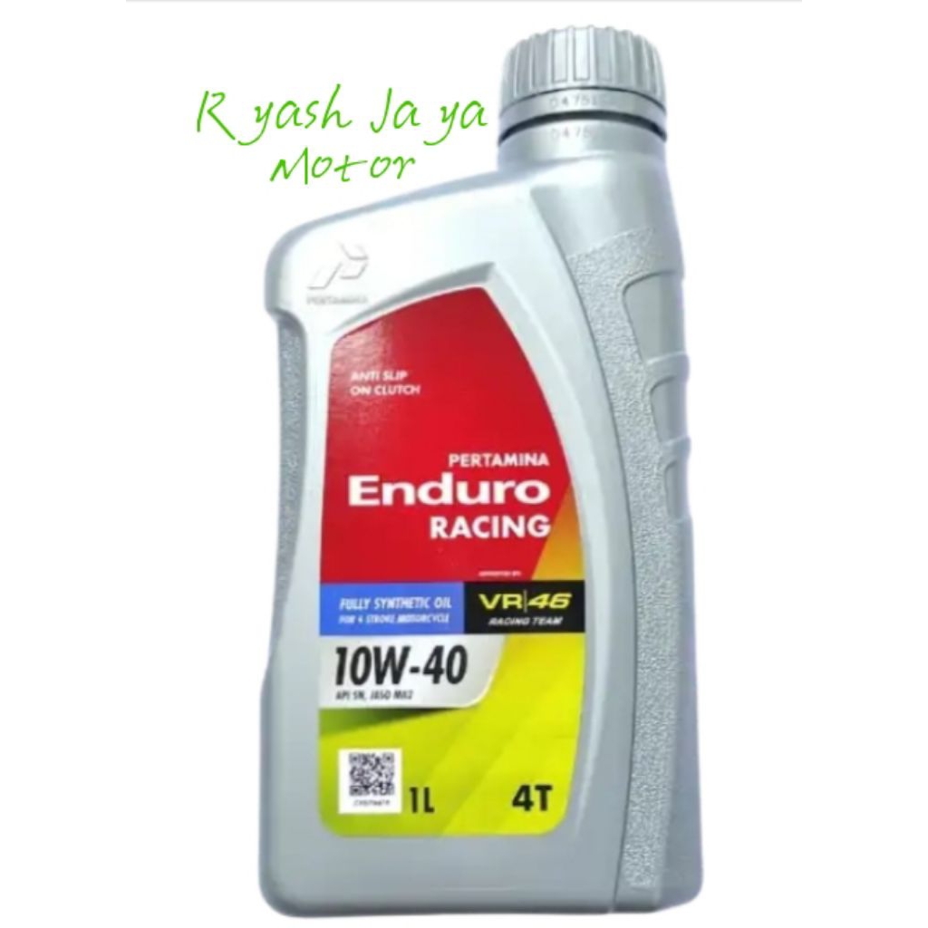 (ORIGINAL Ka) Oli Enduro RACING 1 liter SAE 10-40w for Byson/Jupiter MX/new/MX-king/Tiger/Verza/Mega