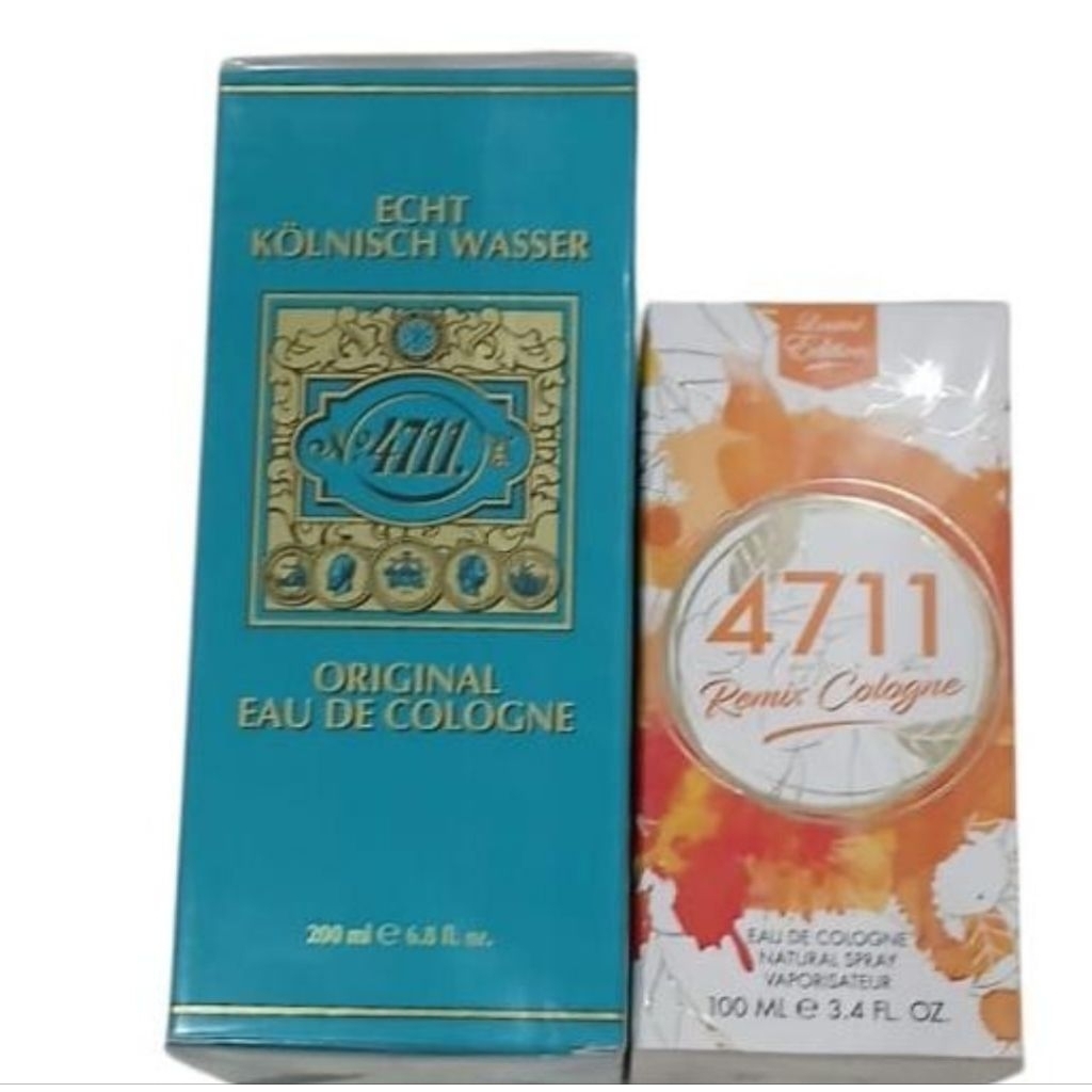 4711 Remix Eau De Cologne Natural Spray Vaporisateur 100ml ECHT KOLNISCH WASSER ORIGINAL 200ml