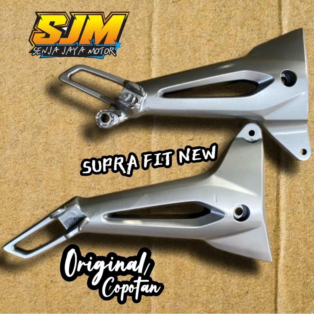 dudukan step barstep belakang asli honda supra fit new original copotan