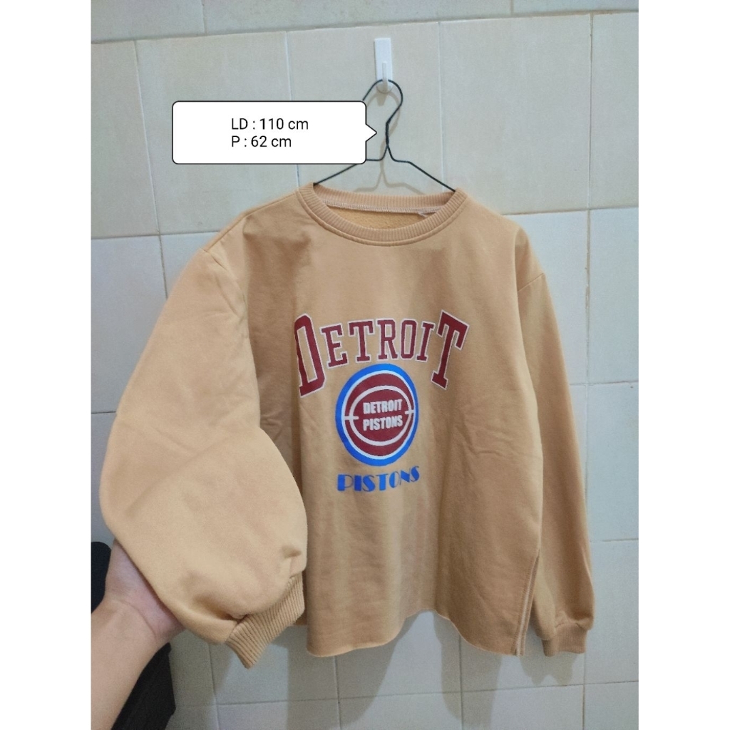 BAJU SWEATER OVERSIZE PRELOVED LUCU