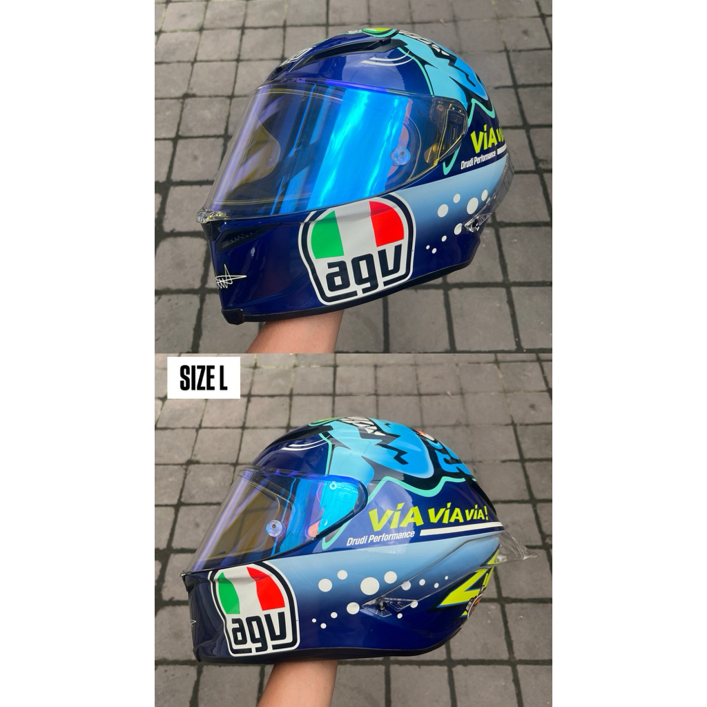agv corsa misano via via limited edition