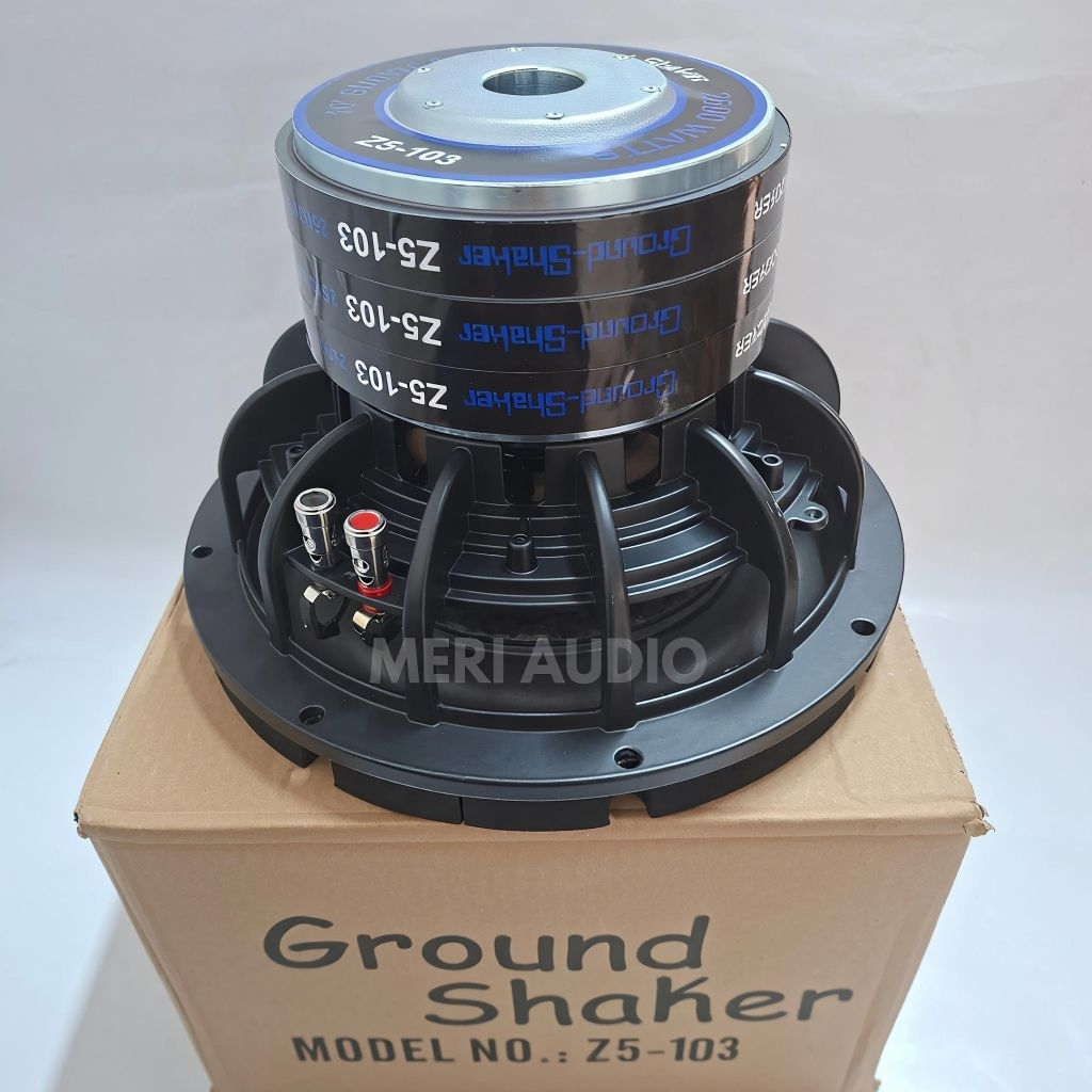 Subwoofer 10" 3Magnet 2500 wart Rms  Double coil Subwofer 10  inch Groundsheker