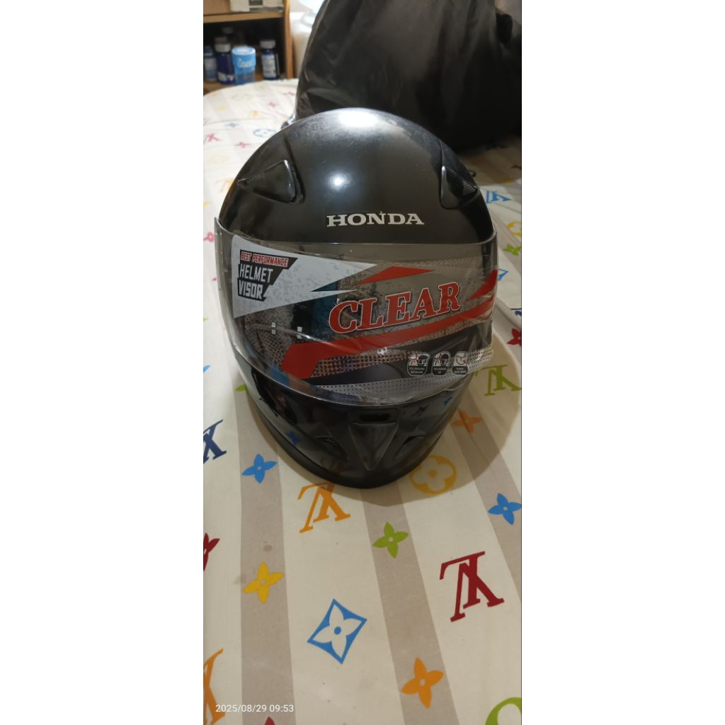 helm original motpr sport honda trx-r
