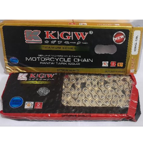 Kagawa (KGW) Rantai Tarik 428HG-130 Gold