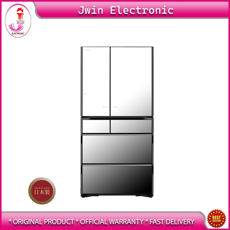 Hitachi R-ZX740KN Kulkas Refrigerator Multi Door 735 L Japan RZX740KN