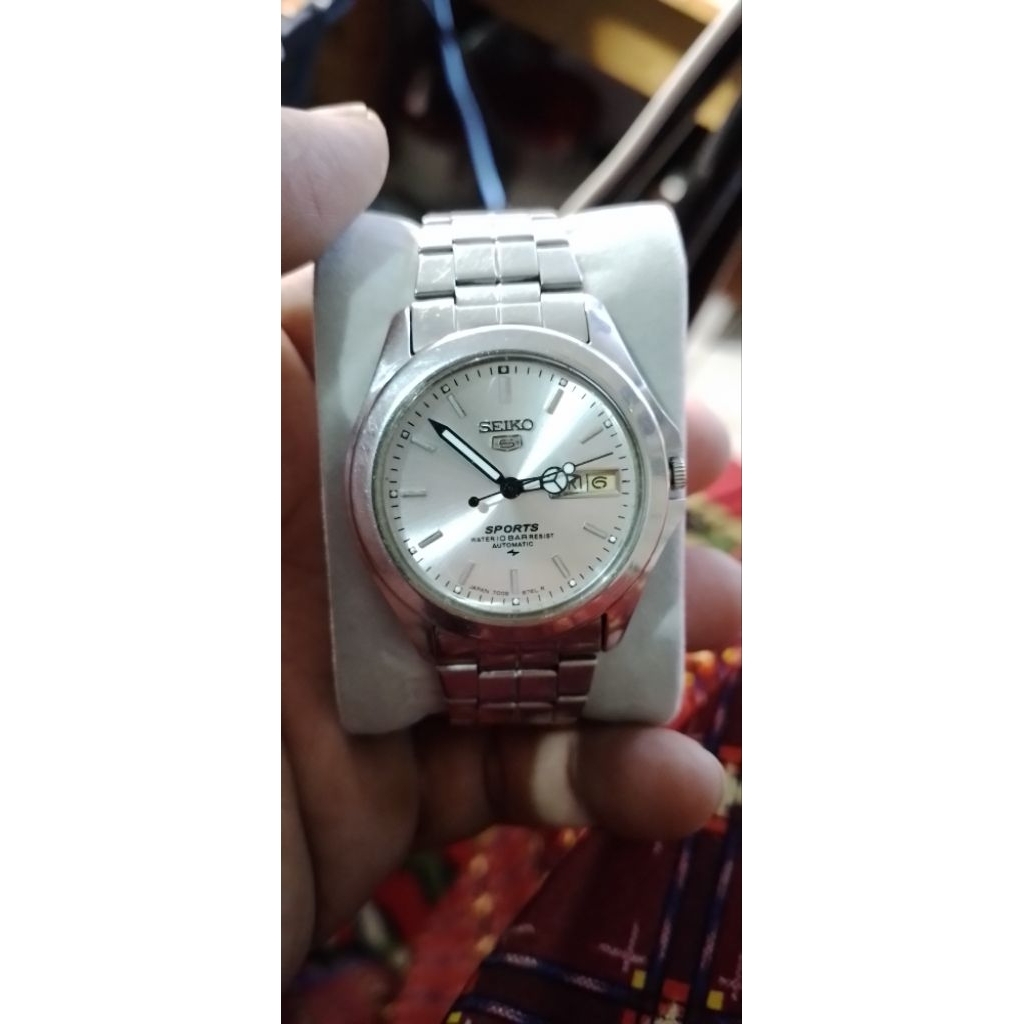 Original Jam Auyomatic Secomd Preloved Se1ko Back Case Transparan