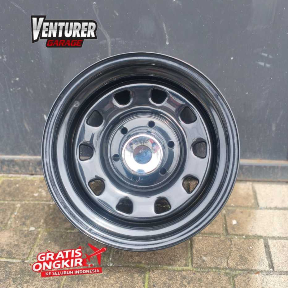 Velg Daytona R15 Lebar 10 Pcd 6x139,7 Buat Mobil Triton Hardtop Strada Blazer Panther