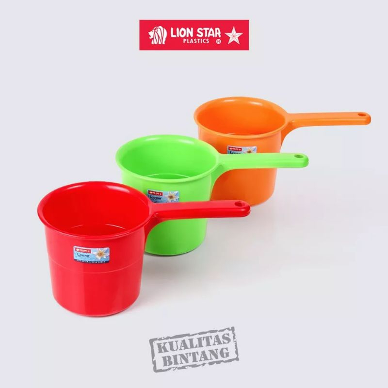 Gayung Plastik Lion Star DELUXE Gayung Mandi Lion Star