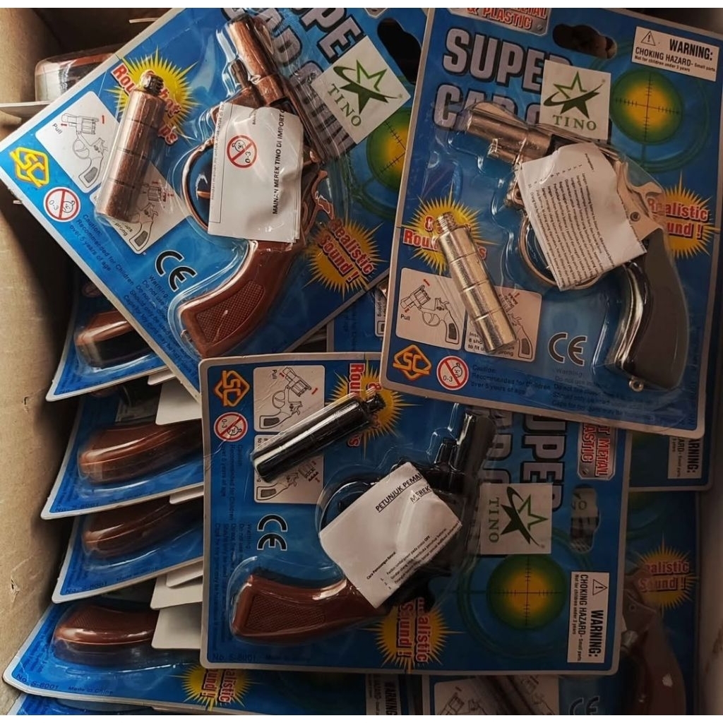 Pistol Mainan Dompis Vintage