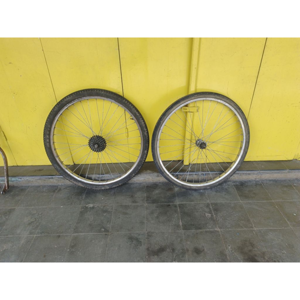 velk sepeda mtb 26 bahan besi antiq layak